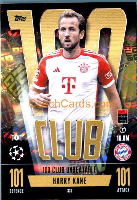 Harry Kane 2023/24 Topps Match Attax Extra 100 Club #333