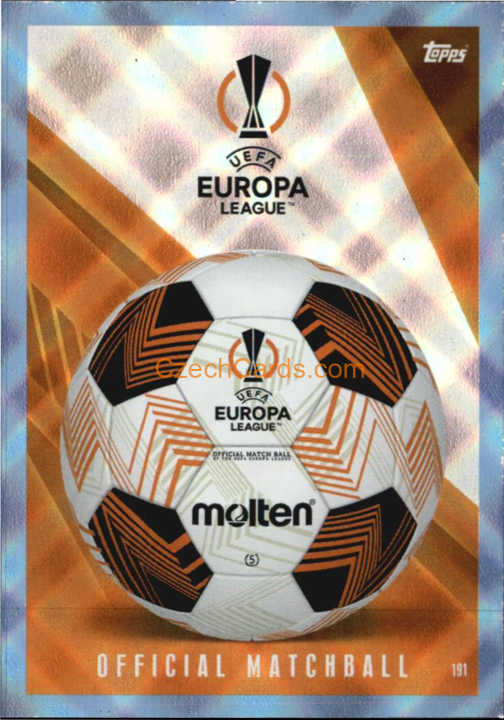 UEFA Europa 2023/24 Topps Match Attax Extra Crystal Parallel #191