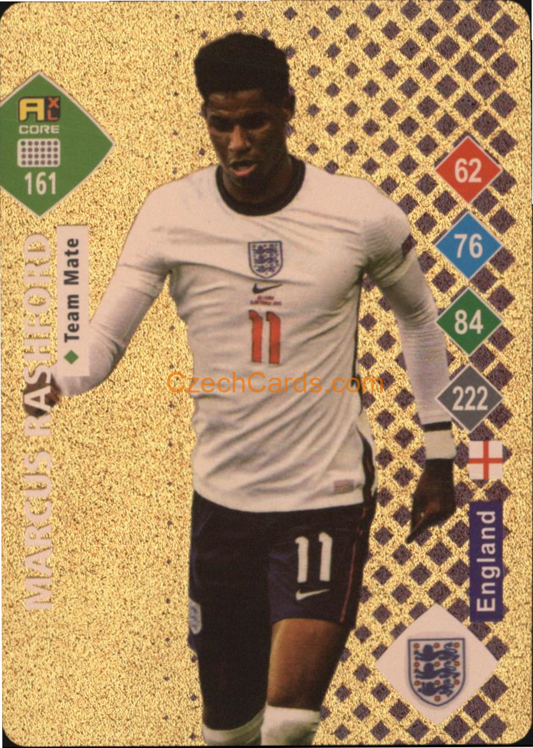 Marcus Rashford 2023 World Football Stars unofficial GOLD