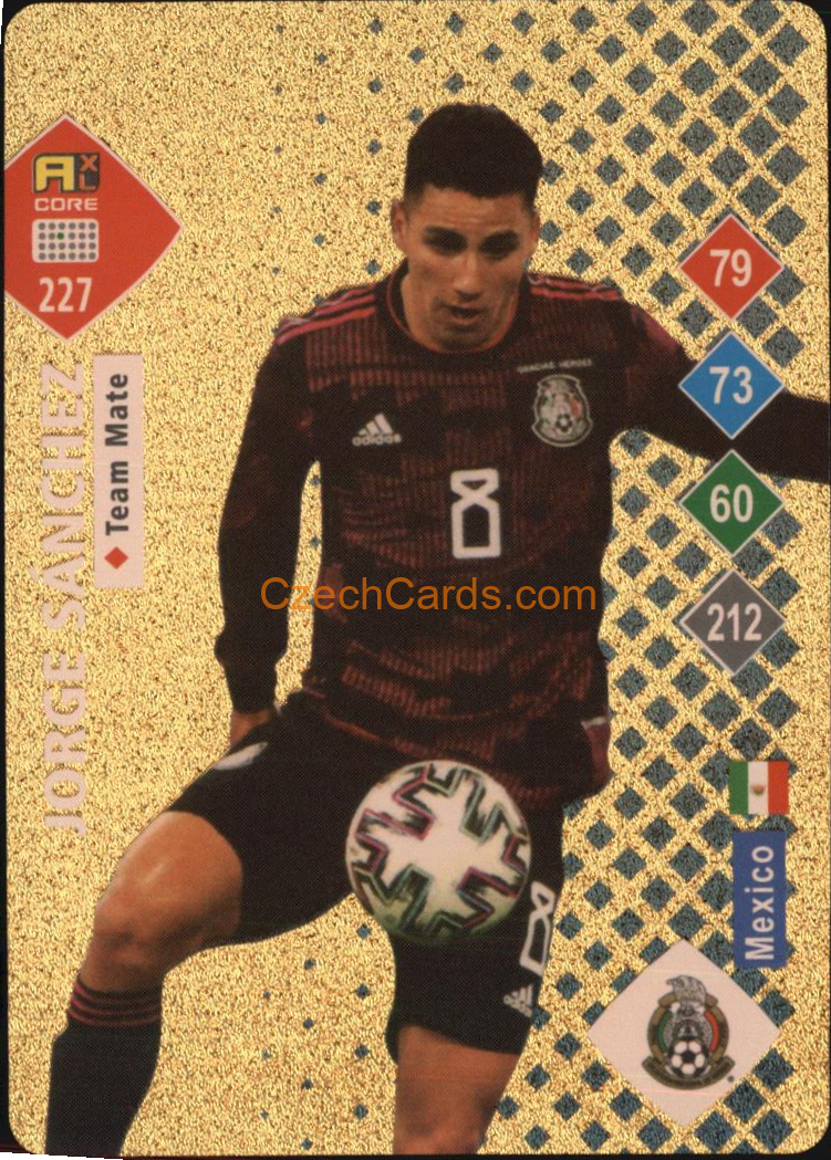 Jorge Sánchez 2023 World Football Stars unofficial GOLD