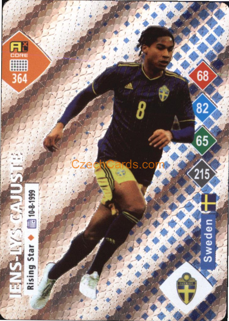 Jens Cajuste 2023 World Football Stars unofficial SILVER
