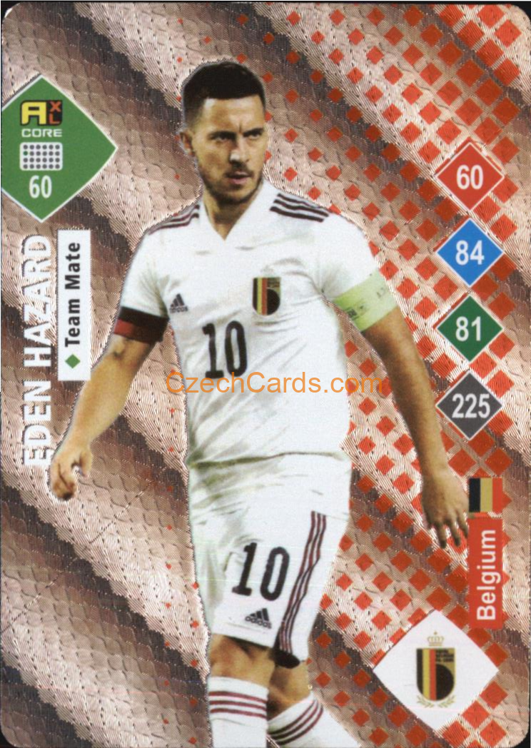 Eden Hazard 2023 World Football Stars unofficial SILVER