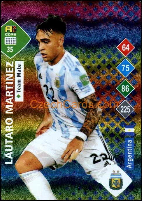 Lautaro Martinez 2023 World Football Stars unofficial RAINBOW