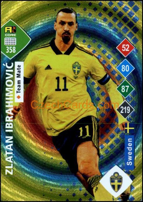 Zlatan Ibrahimovic 2023 World Football Stars unofficial RAINBOW