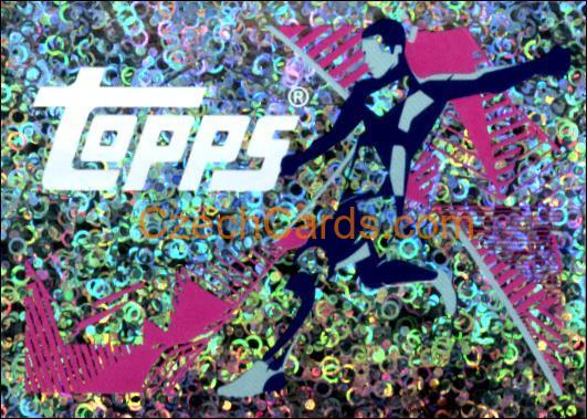 Topps Logo 2023/24 Topps Champions League sticker foil #1 