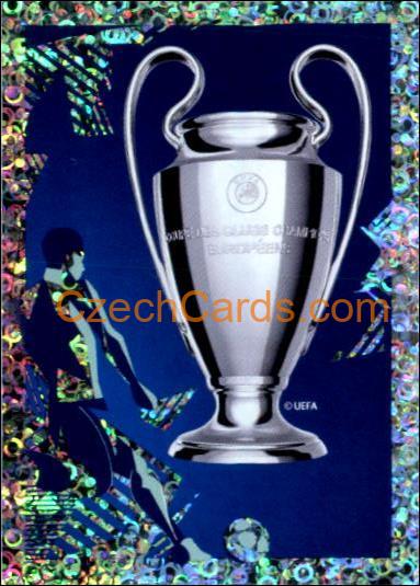 UCL Trophy 2023/24 Topps Champions League sticker foil #2