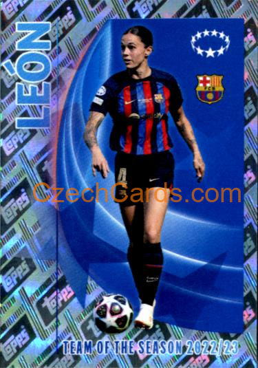 Mapi León 2023/24 Topps Champions League sticker shiny #19