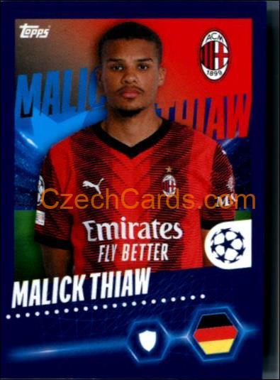 Malick Thiaw 2023/24 Topps Champions League sticker #33
