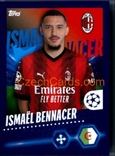 Ismaël Bennacer 2023/24 Topps Champions League sticker #35