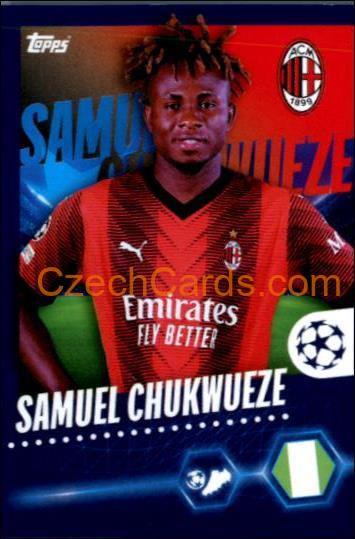 Samuel Chukwueze 2023/24 Topps Champions League sticker #40