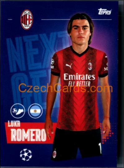 Luka Romero 2023/24 Topps Champions League sticker #45