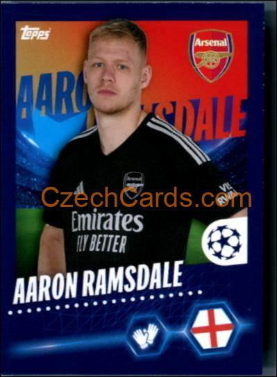 Aaron Ramsdale 2023/24 Topps Champions League sticker #48