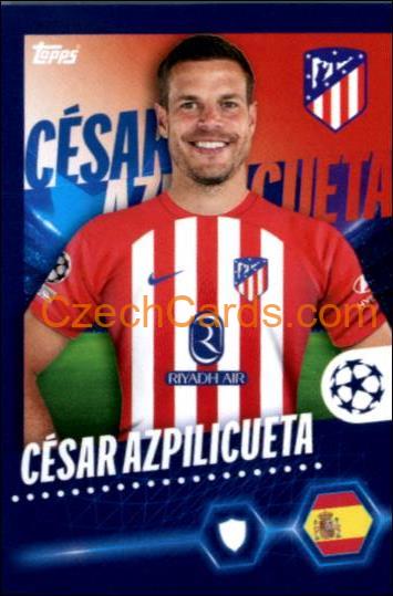 César Azpilicueta 2023/24 Topps Champions League sticker #69