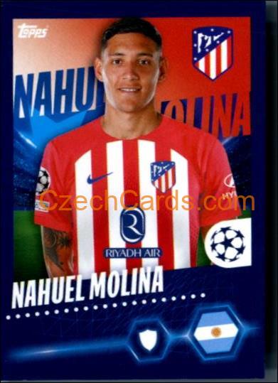 Nahuel Molina 2023/24 Topps Champions League sticker #71