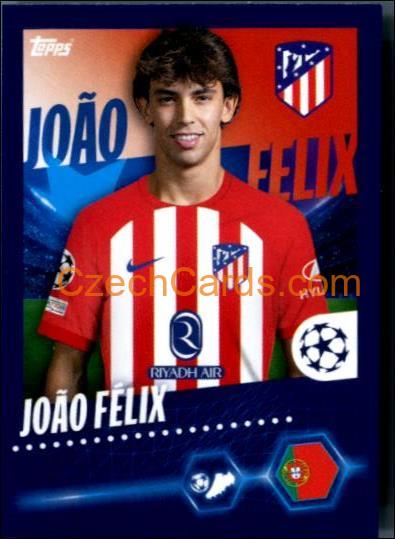 João Félix 2023/24 Topps Champions League sticker #81