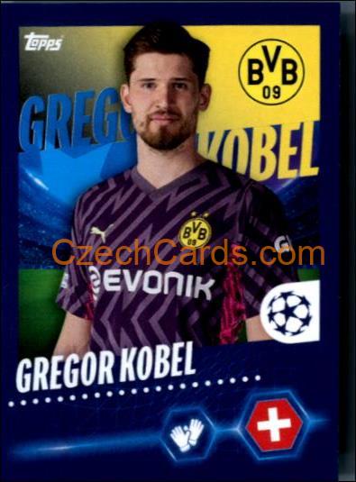 Gregor Kobel 2023/24 Topps Champions League sticker #86