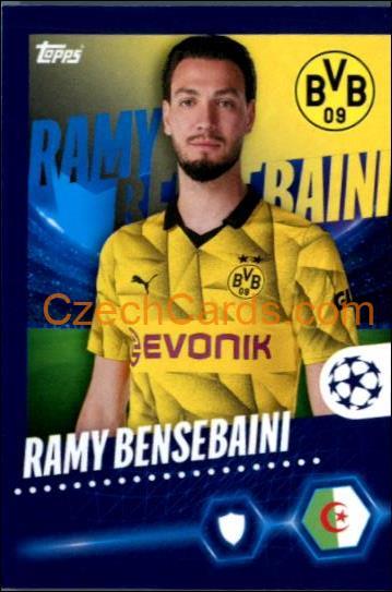 Ramy Bensebaini 2023/24 Topps Champions League sticker #91