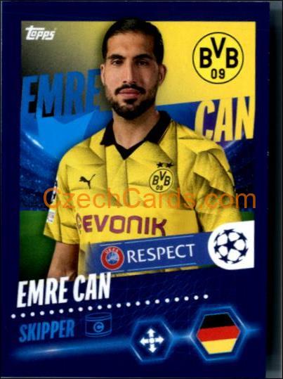 Emre Can 2023/24 Topps Champions League sticker #95