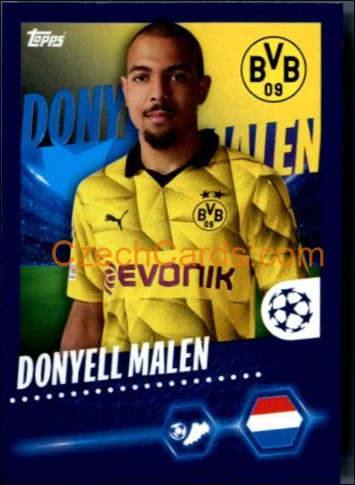 Donyell Malen 2023/24 Topps Champions League sticker #100
