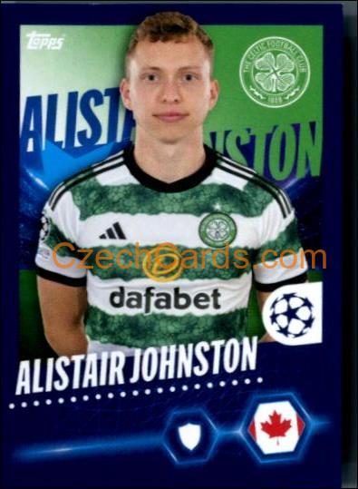 Alistair Johnston 2023/24 Topps Champions League sticker #109