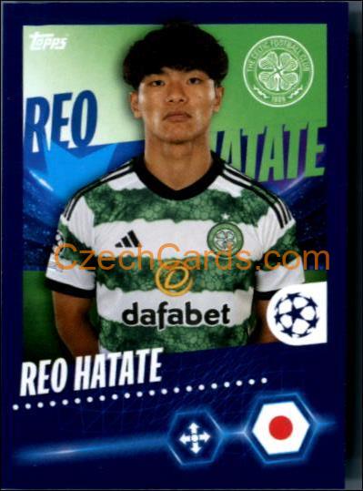 Reo Hatate 2023/24 Topps Champions League sticker #113