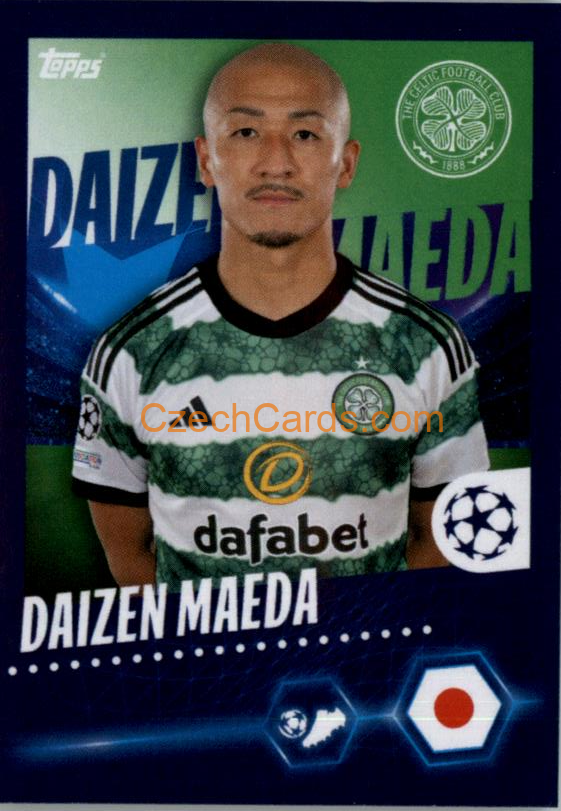 Daizen Maeda 2023/24 Topps Champions League sticker #117