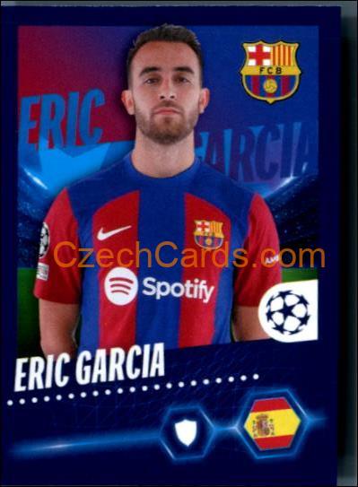 Eric García 2023/24 Topps Champions League sticker #128