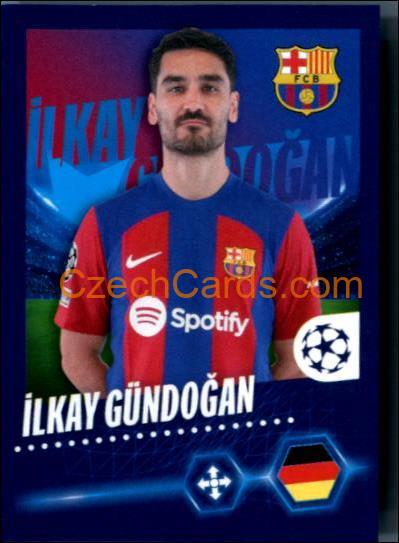 İlkay Gündoğan 2023/24 Topps Champions League sticker #130