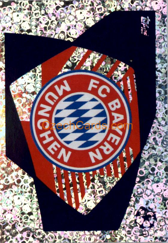 Club Logo Bayern 2023/24 Topps Champions League sticker foil #142
