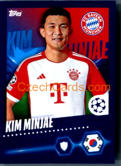 Kim Min-jae 2023/24 Topps Champions League sticker #146