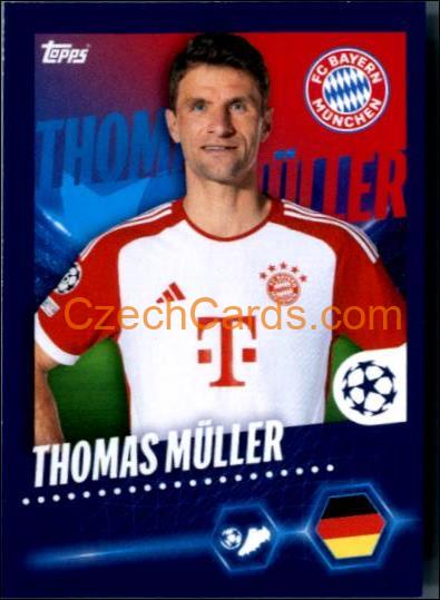 Thomas Müller 2023/24 Topps Champions League sticker #153
