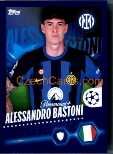 Alessandro Bastoni 2023/24 Topps Champions League sticker #165