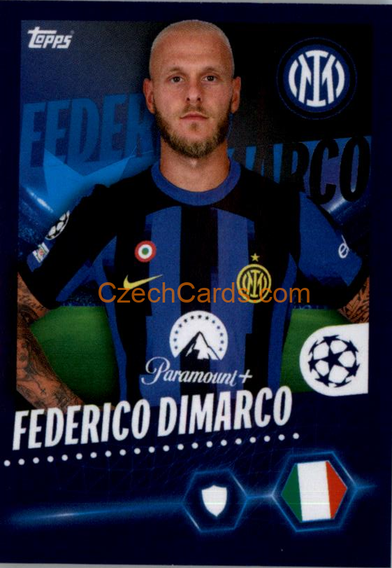 Federico Dimarco 2023/24 Topps Champions League sticker #166