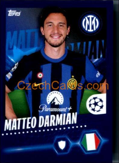 Matteo Darmian 2023/24 Topps Champions League sticker #167
