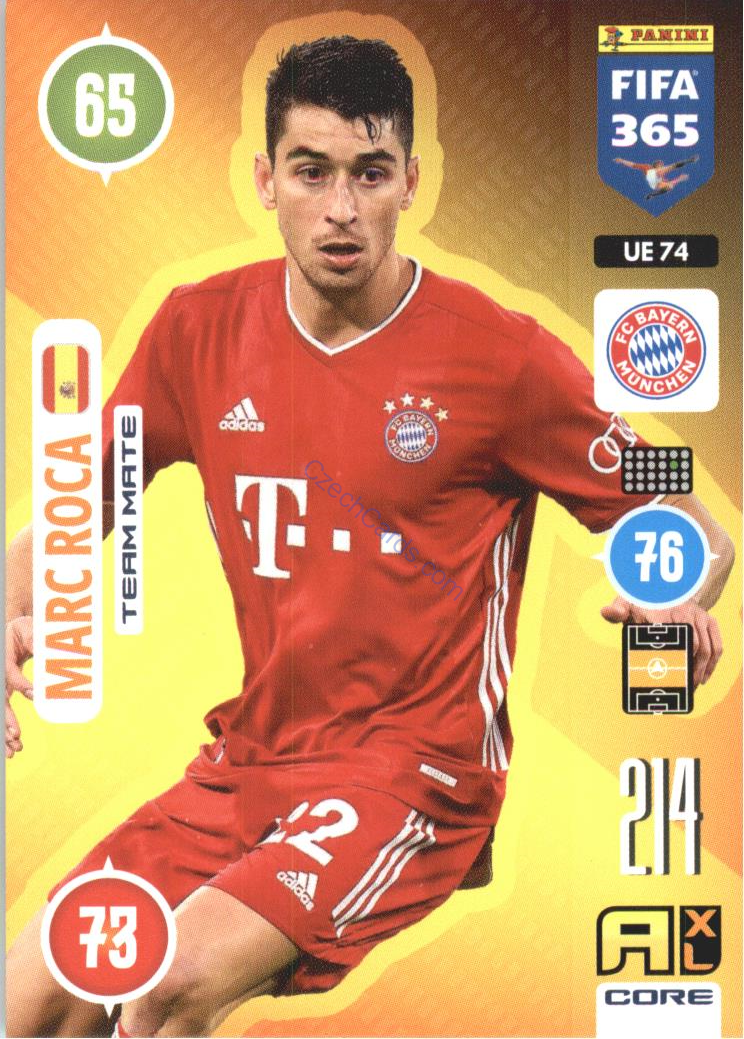 Marc Roca 2021 FIFA 365 Adrenalyn  #UE74