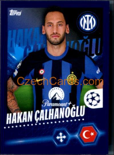 Hakan Çalhanoğlu 2023/24 Topps Champions League sticker #173