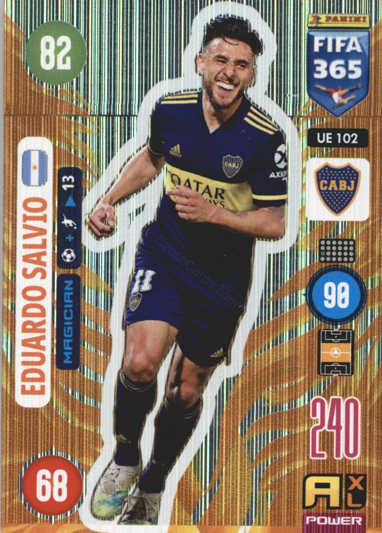 Eduardo Salvio 2021 FIFA 365 Adrenalyn Magician #UE102