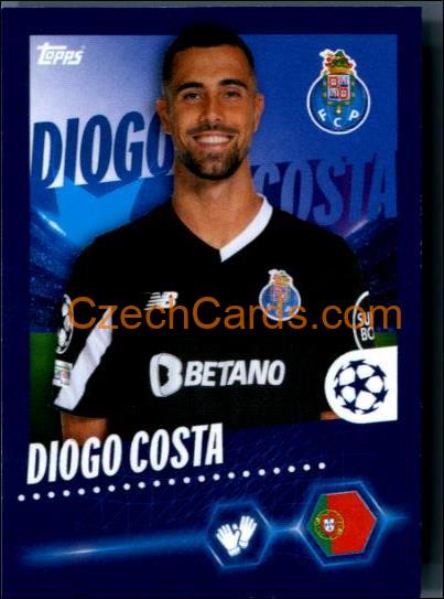 Diogo Costa 2023/24 Topps Champions League sticker #181