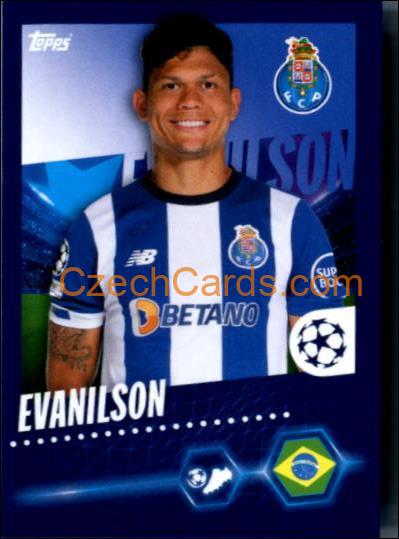 Evanilson 2023/24 Topps Champions League sticker #195