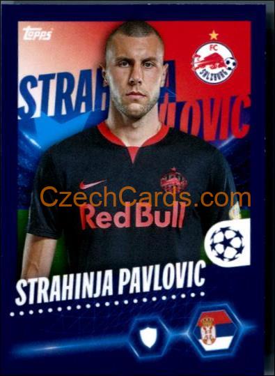 Strahinja Pavlović 2023/24 Topps Champions League sticker #202