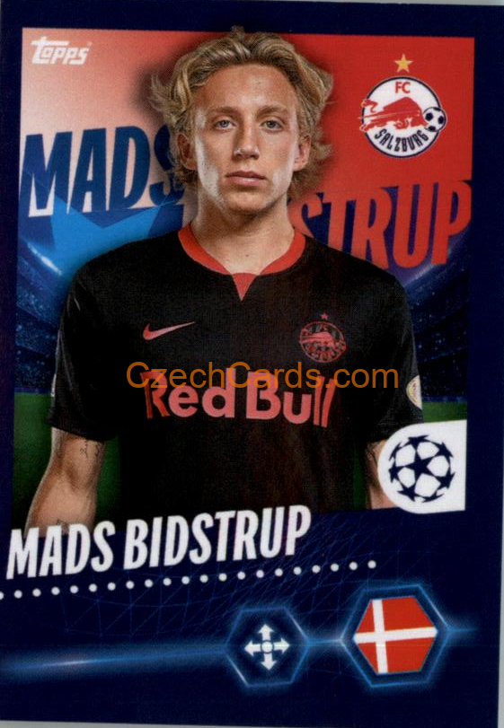 Mads Bidstrup 2023/24 Topps Champions League sticker #205