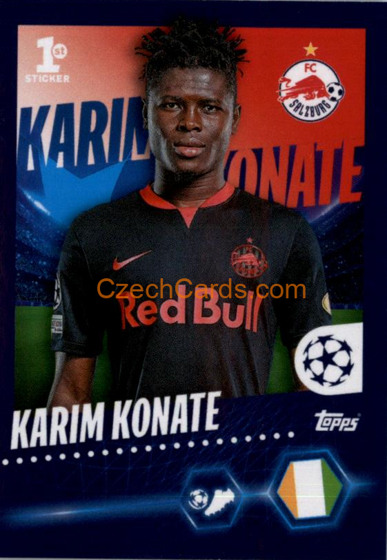 Karim Konate 2023/24 Topps Champions League sticker #213