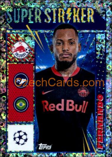 Fernando 2023/24 Topps Champions League sticker foil #214
