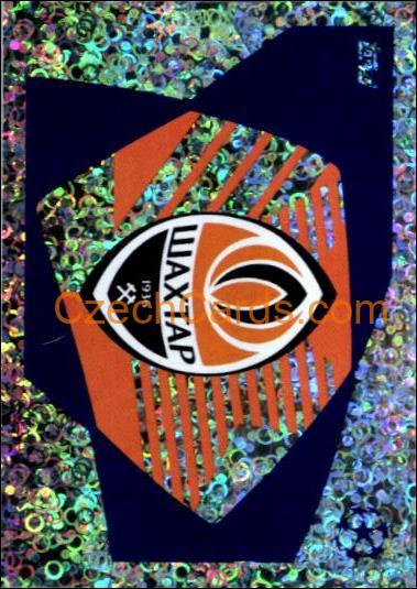 Club Logo Shakhtar 2023/24 Topps Champions League sticker foil #218