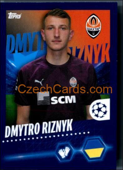 Dmytro Riznyk 2023/24 Topps Champions League sticker #219