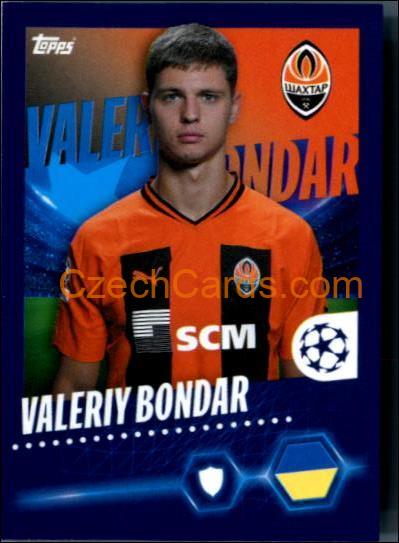 Valeriy Bondar 2023/24 Topps Champions League sticker #220