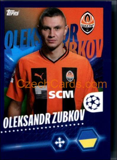 Oleksandr Zubkov 2023/24 Topps Champions League sticker #226