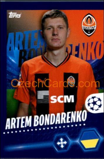Artem Bondarenko 2023/24 Topps Champions League sticker #227