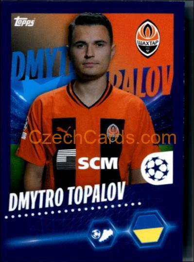 Dmytro Topalov 2023/24 Topps Champions League sticker #231