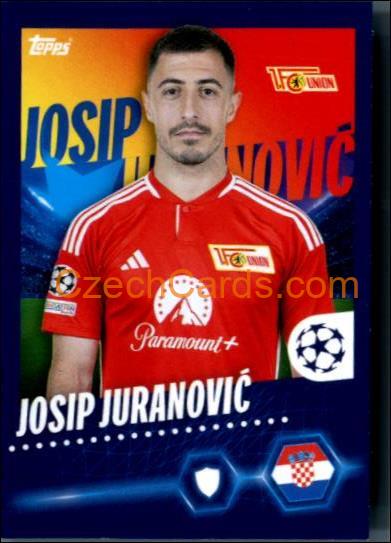 Josip Juranović 2023/24 Topps Champions League sticker #241